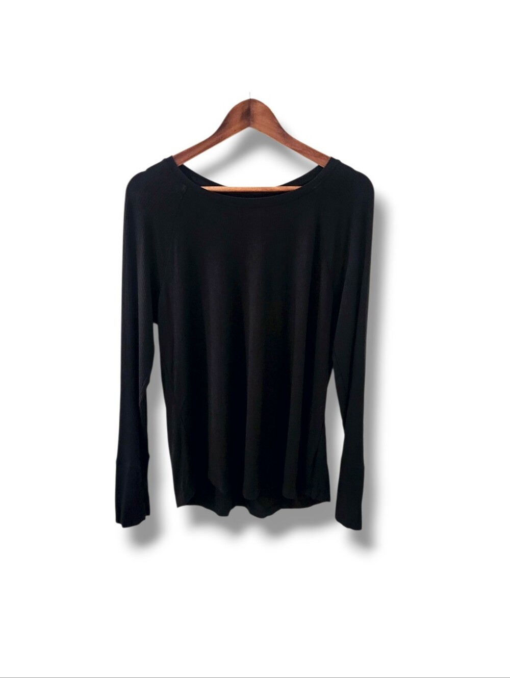 Offline By Aerie Ribbed Long Sleeve Top With Thumb Holes | Large